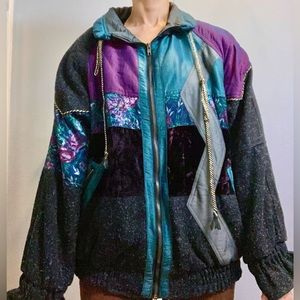 Beautiful vintage wind breaker / rain jacket from the 80’s